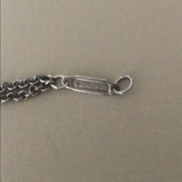 Tiffany & Co. infinity necklace on 16” chain - Picture 3 of 3